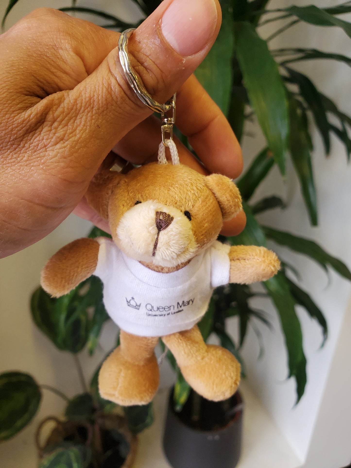 QMUL BEAR KEYRING