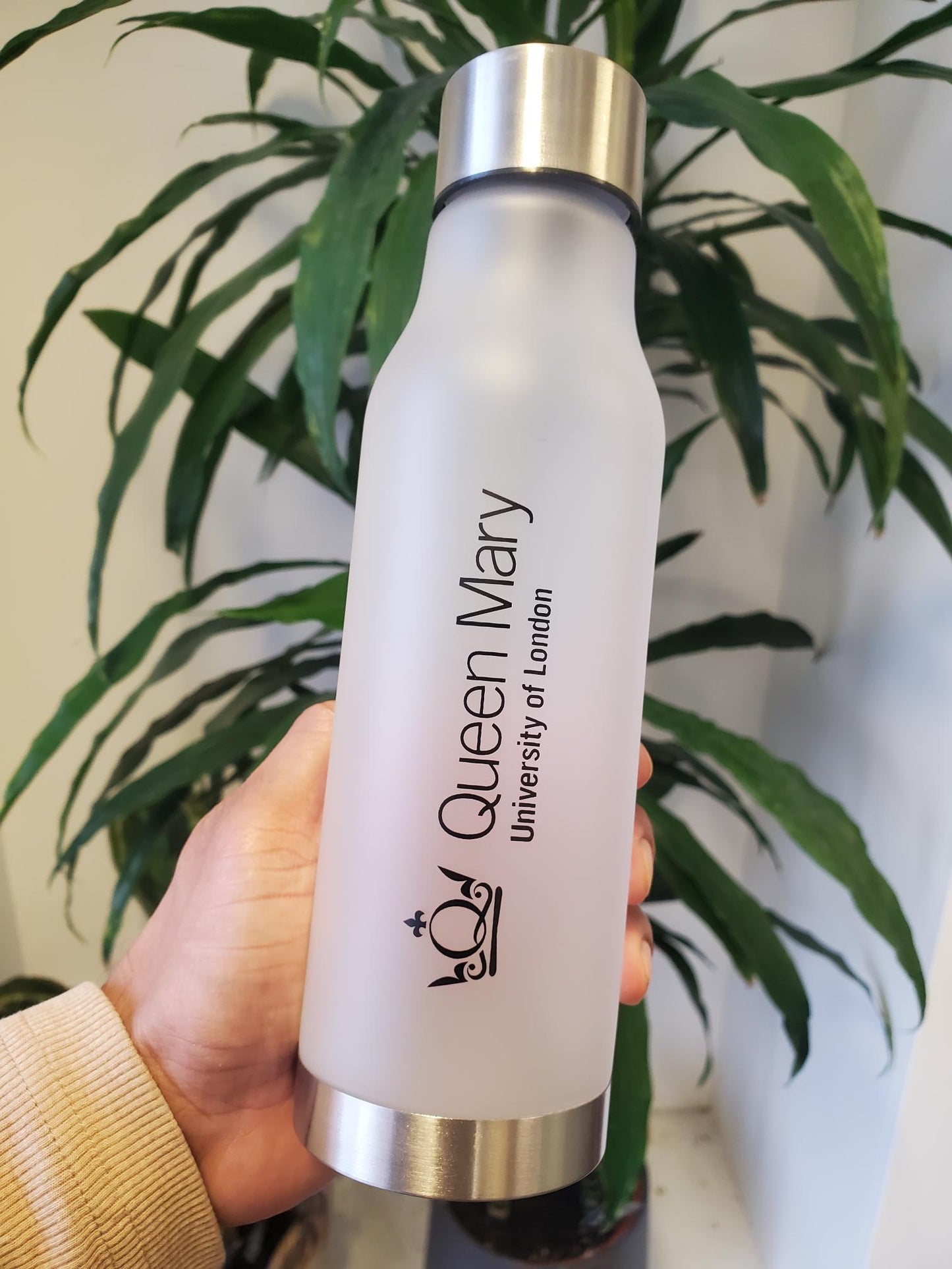 QMUL FROSTED WATER BOTTLE