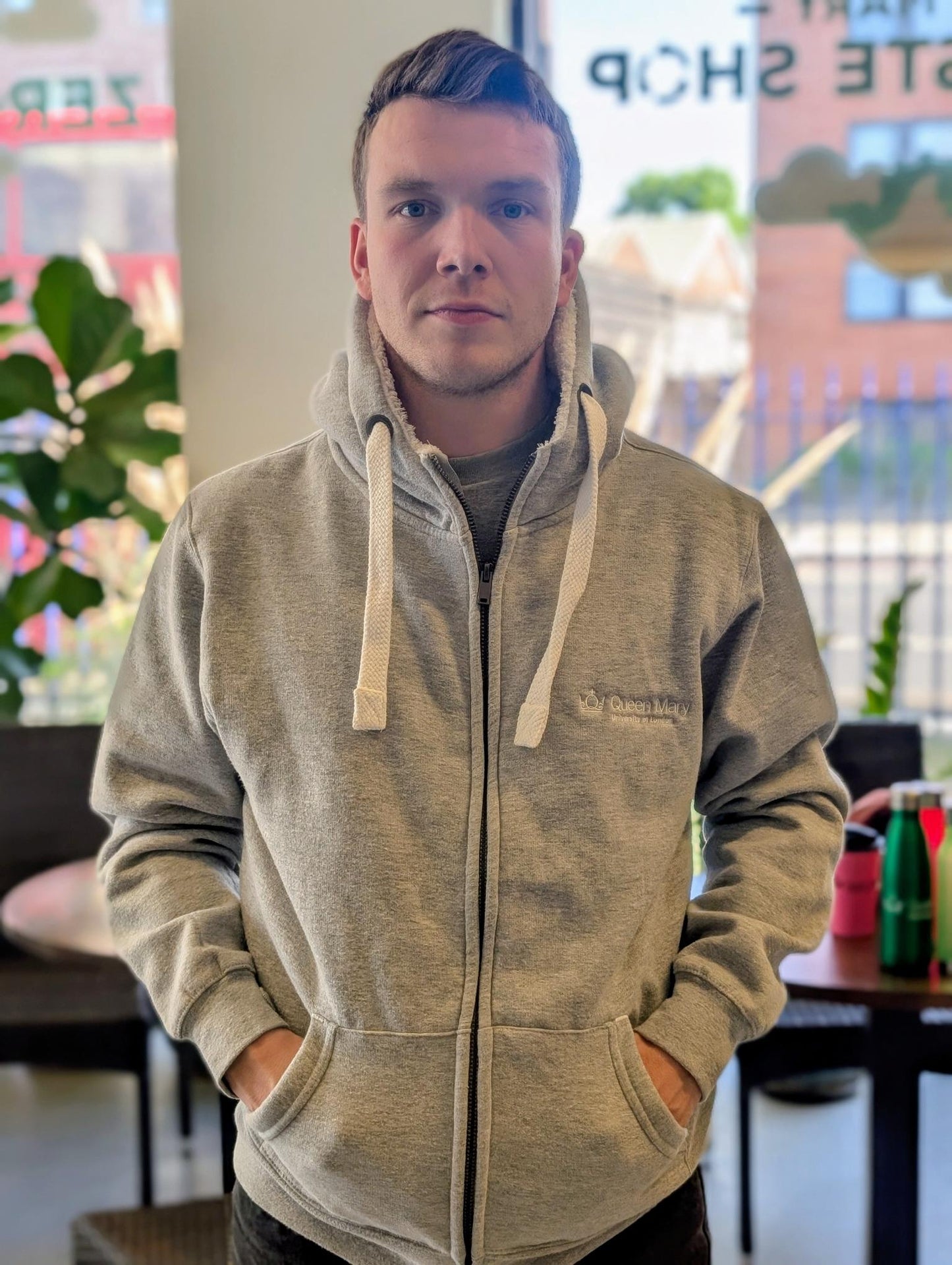QMUL ZIP HOODIE