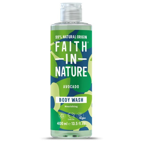 FIN AVOCADO BODY WASH 400ML