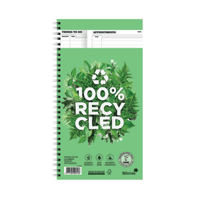 100% RECYCLED THINGS TO DO DIARY