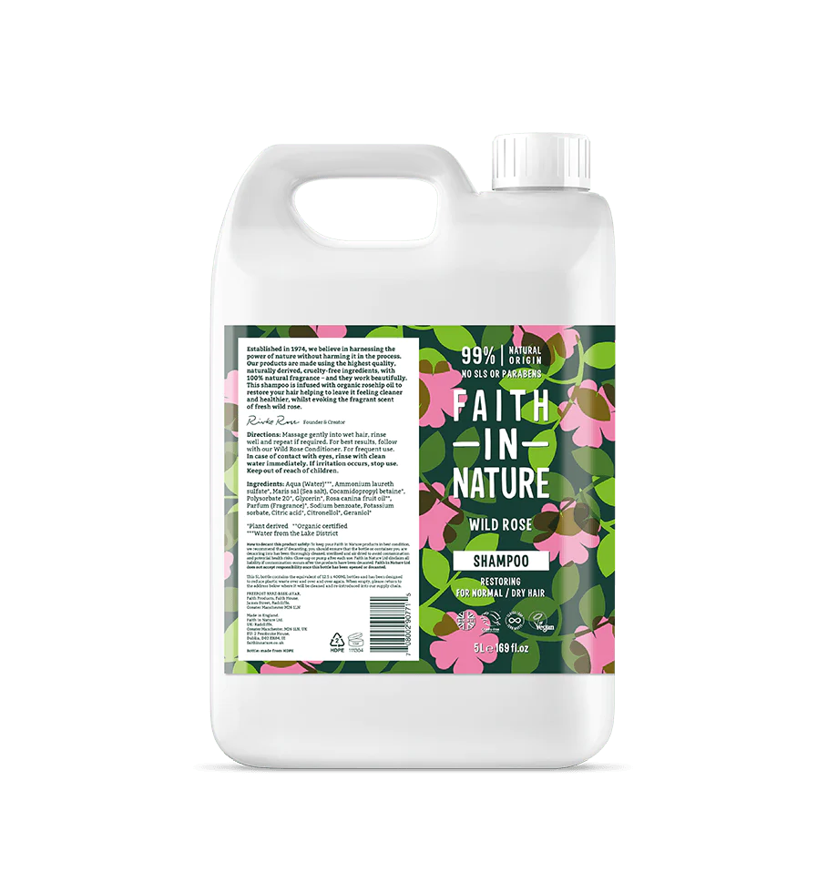 FAITH IN NATURE WILD ROSE SHAMPOO