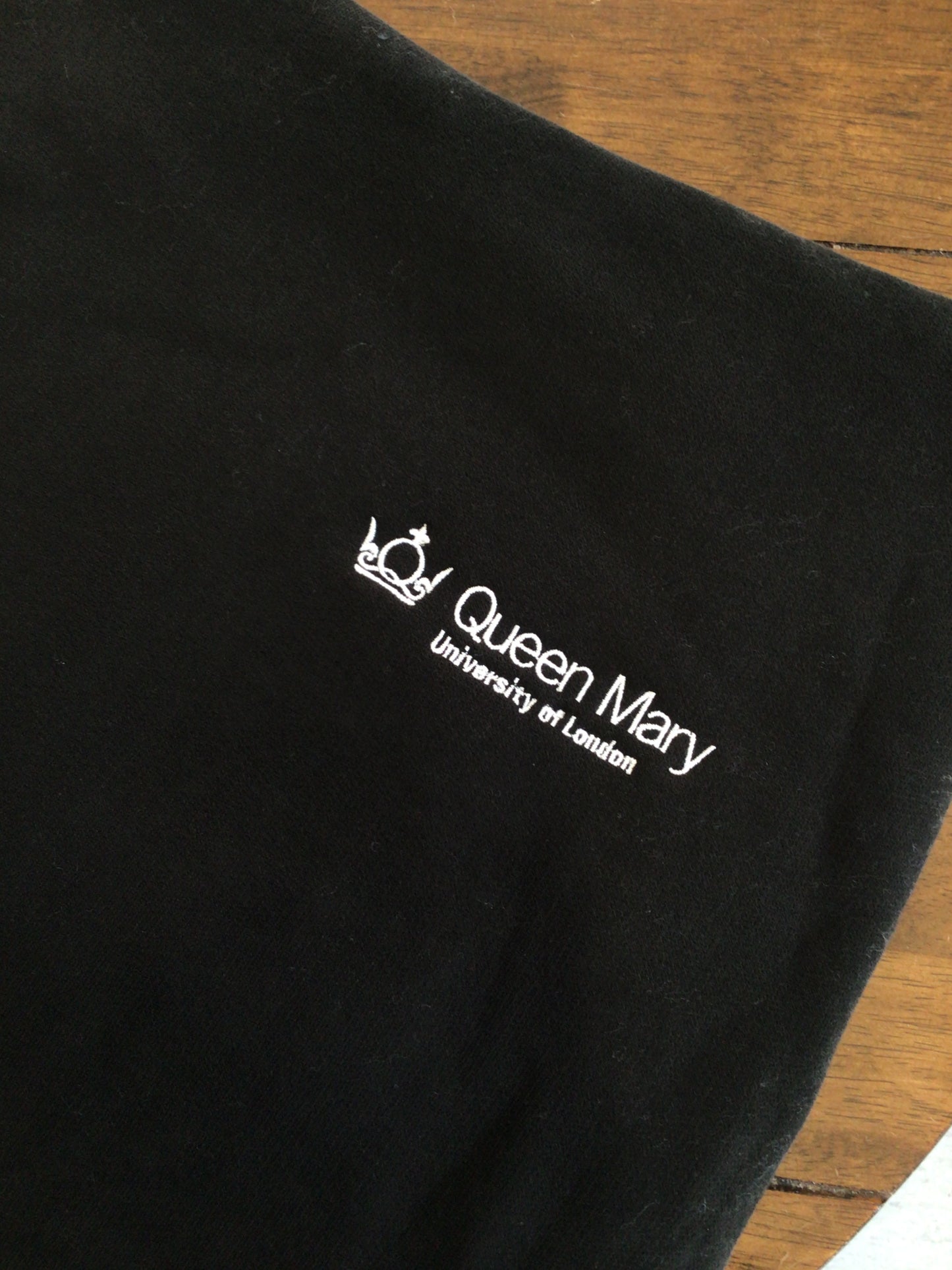 NEW QMUL OVERSIZED HOODIE BUBBLE PRINT