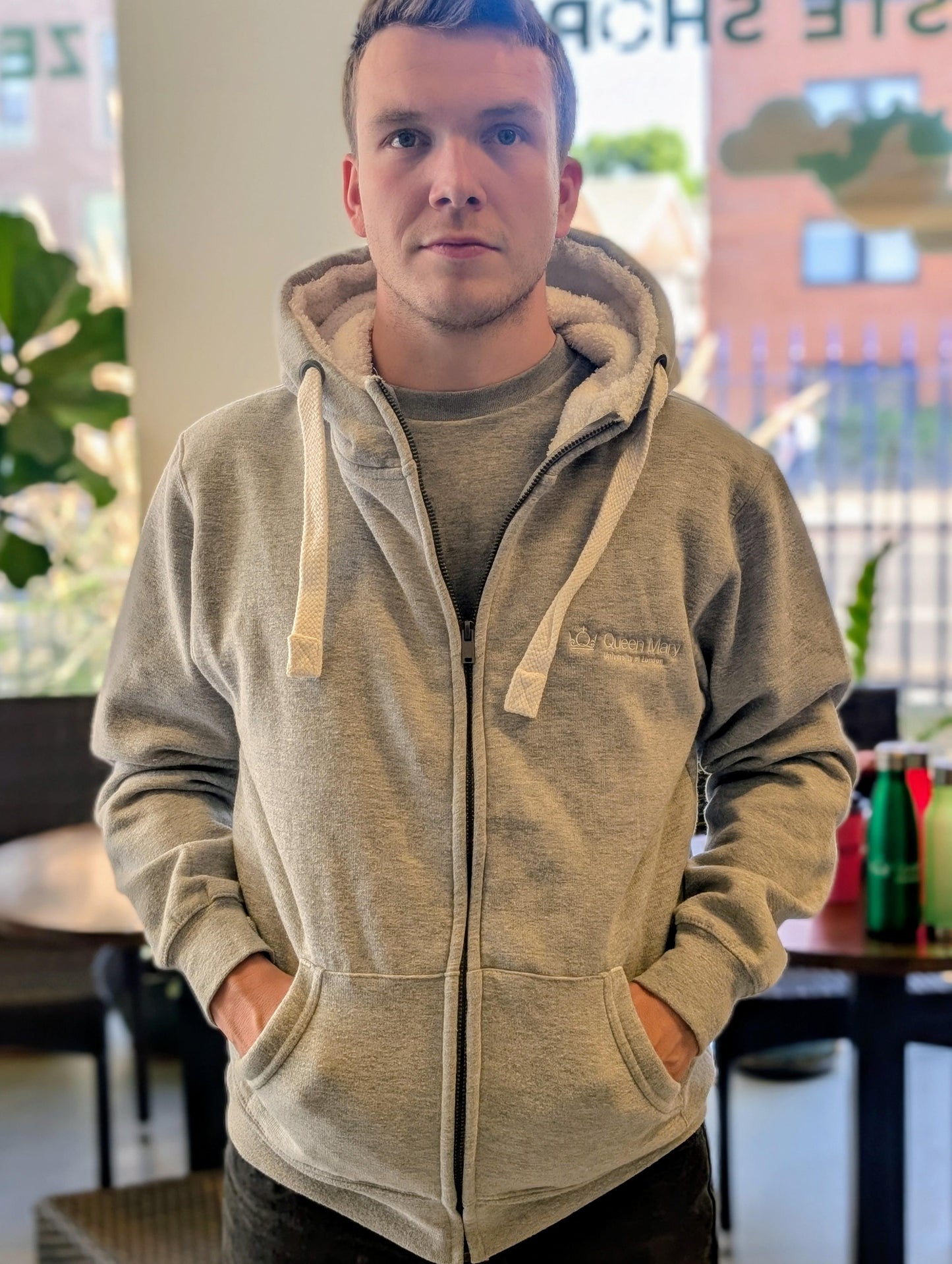 QMUL ZIP HOODIE
