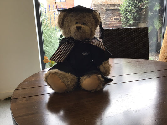 QMUL WINDSOR GREY GRADUATION BEAR