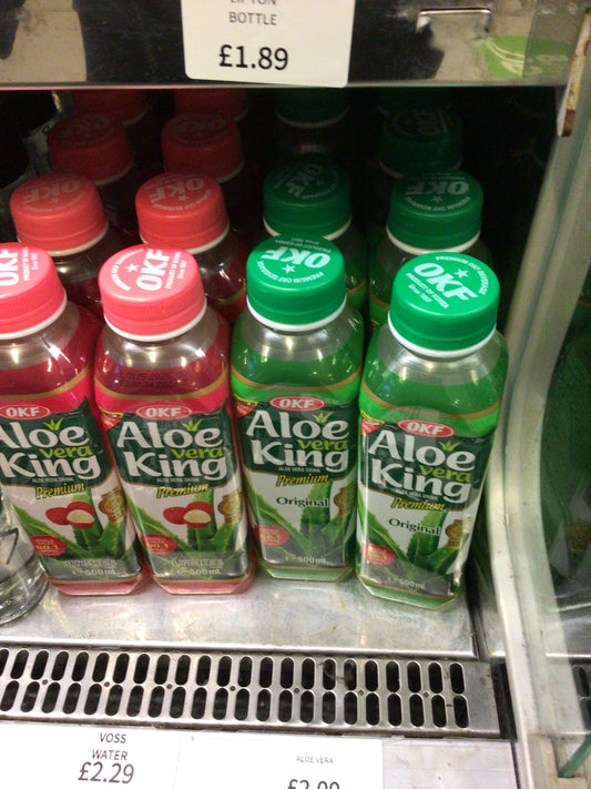 ALOE VERA DRINK 500ML - Lychee / Aloe
