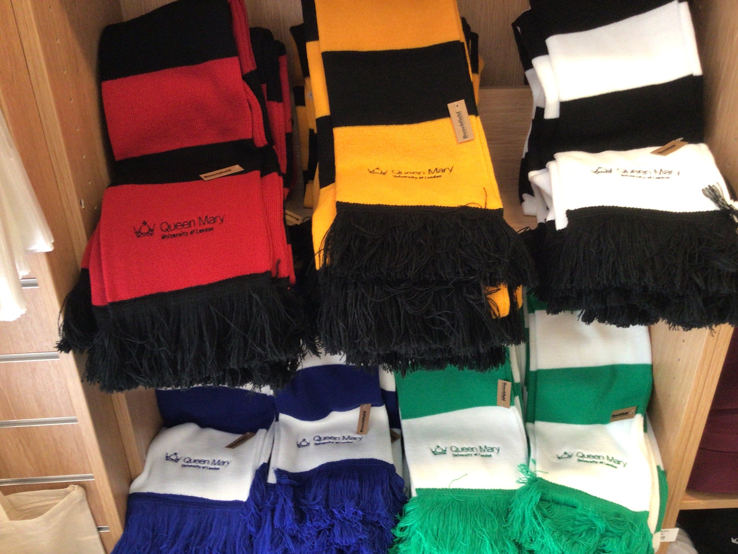 QMUL STRIPY SCARF