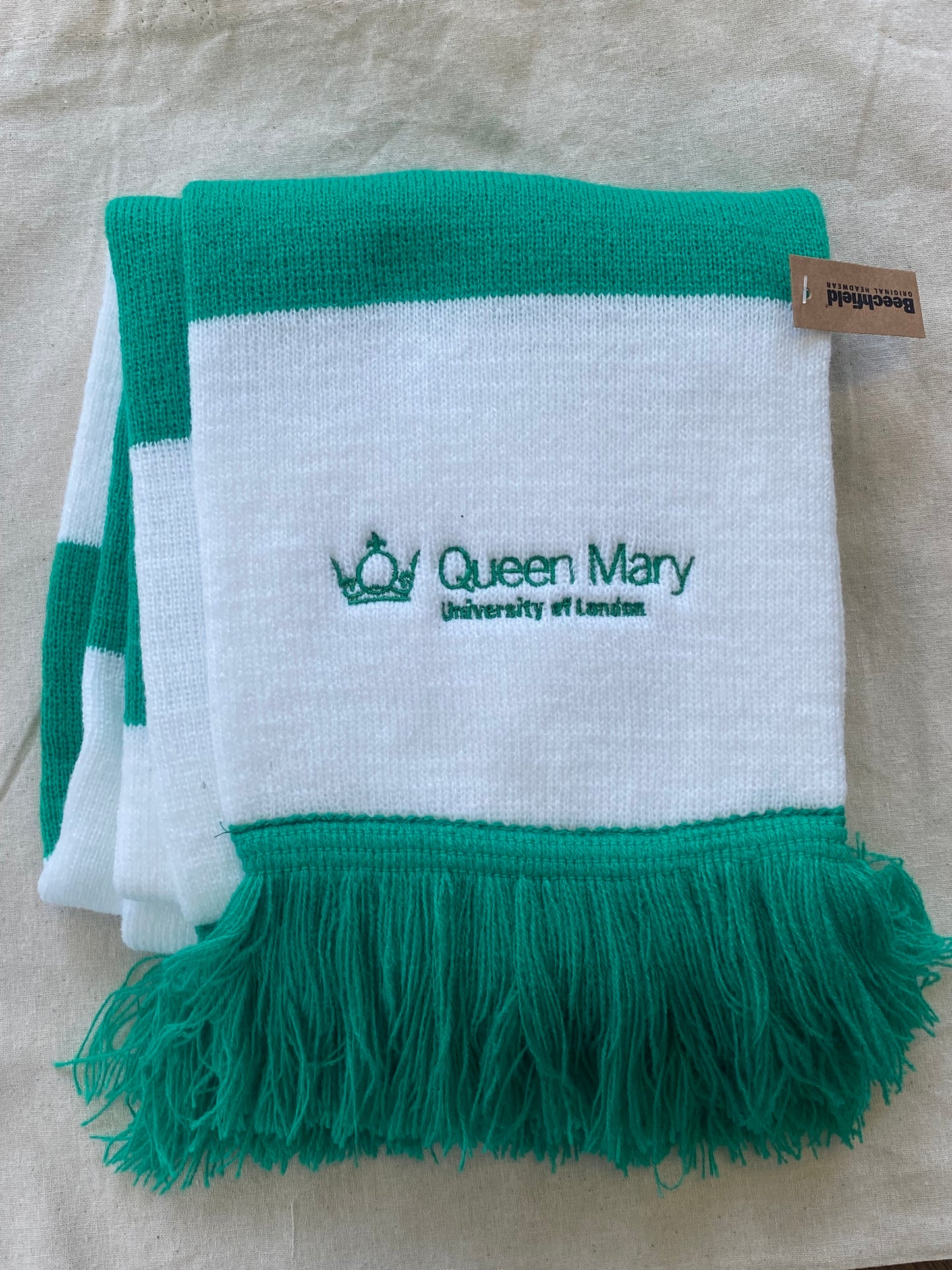 QMUL STRIPY SCARF