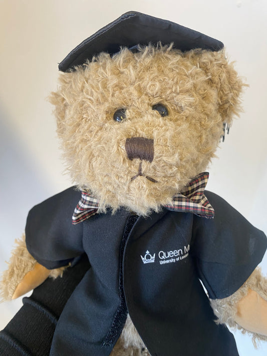 QMUL WINDSOR GREY GRADUATION BEAR