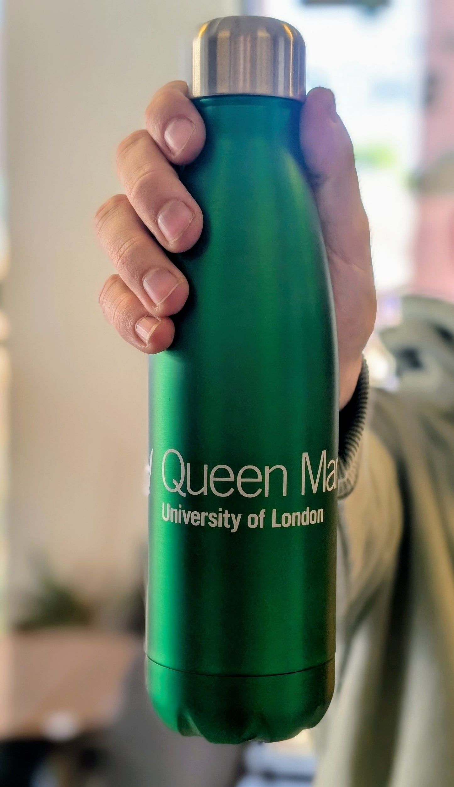 QMUL METAL WATER BOTTLE