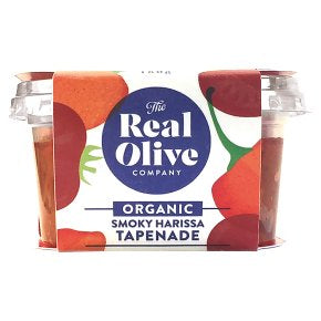 REAL OLIVE HARISSA TAPENADE 180G