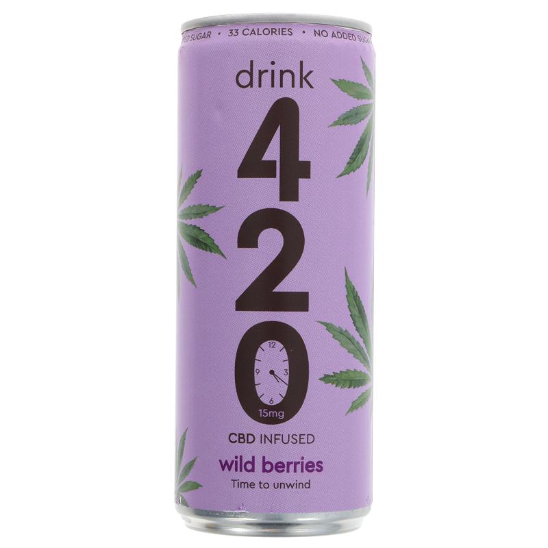 Drink 420 CBD Infused Wild Berries