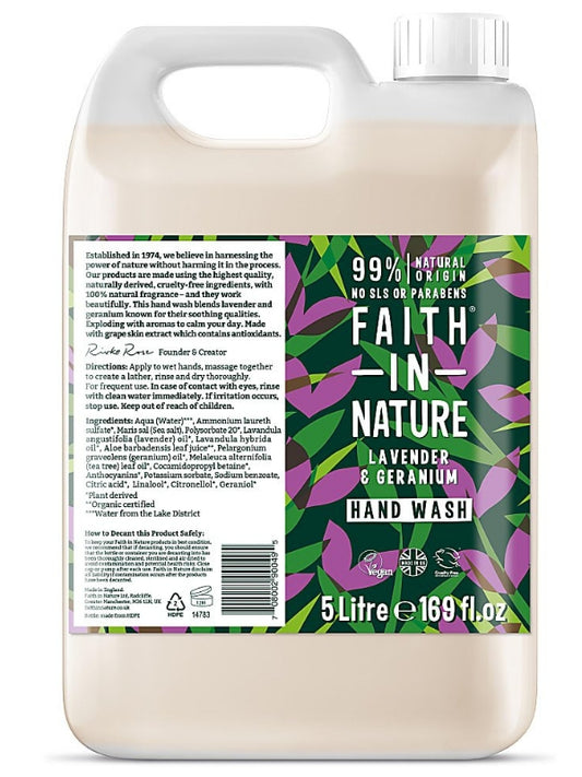 FAITH IN NATURE LAVENDER AND GERANIUM HANDWASH